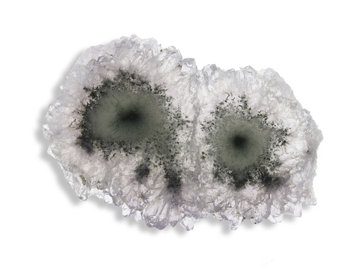 [AX3083] Amethyst 51x35mm Stalactite Flower