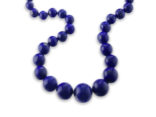 [BEADX3184] Lapis Lazuli 11-23mm Round Polished Strand