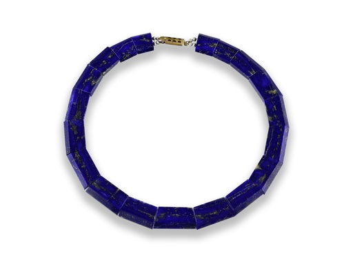 [BEADX3185] Lapis Lazuli 17x15.5mm - 29x16mm Graduated Collar