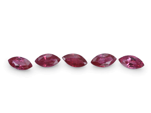 [RM10402P] Ruby Good Pink Red 4x2mm Marquise