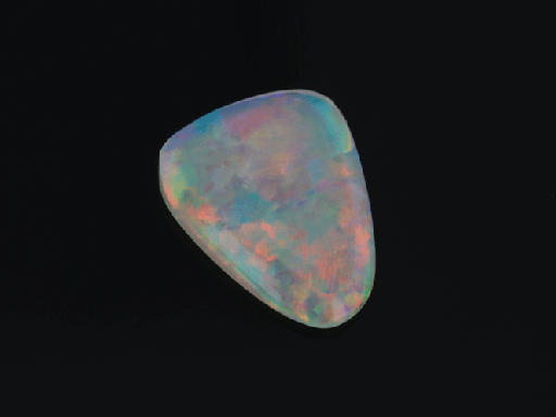 [NX3152] White Cliffs Crystal Opal 8.2x6.7mm Free Form