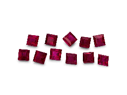 [RQ1015R] Ruby 1.5mm Sq/Carre Good Red 