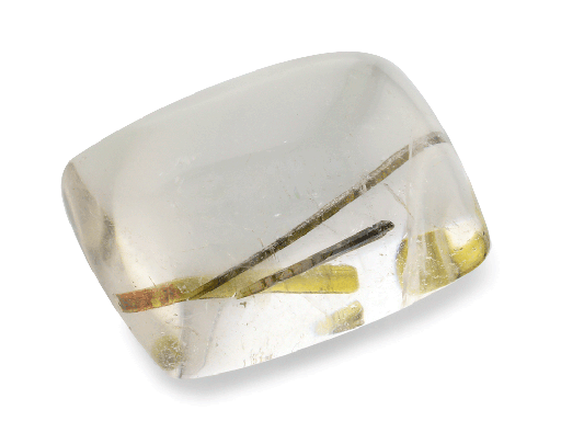 [ORNX10399] Quartz 'w' Inclusions 20.2x15.6mm Cushion Cab 