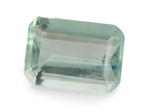 [ORNX10497] Green Fluorite 12.9x9.1mm Emerald Cut 