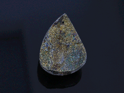 [ORNX11031] Rainbow Pyrite F/F Pendant Side Drilled A Grade. Med 