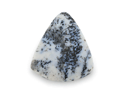 [ORNX11116] Dendritic Agate 34x30mm Triangle Cabochon 