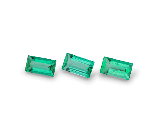 [EJ3018] Emerald 4.2x2.3mm +/- Baguette 