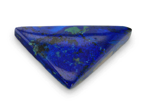 [ORNX3047] Azurite Malachite 23x21mm Triangle  15.48cts