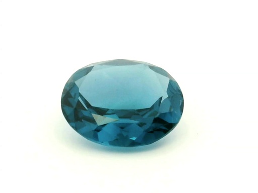 [UBZSV-1412] Synthetic Spinel 14x12mm Oval Zircon Blue