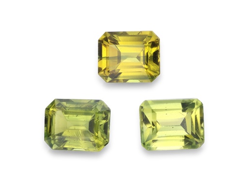 [SPAE0605] Parti Sapphire 6x5mm Emerald Cut