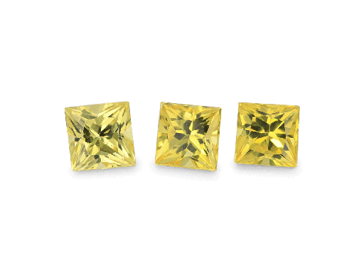 [SYTQP0275] Yellow Sapphire 2.75-3.00mm Princess Cut