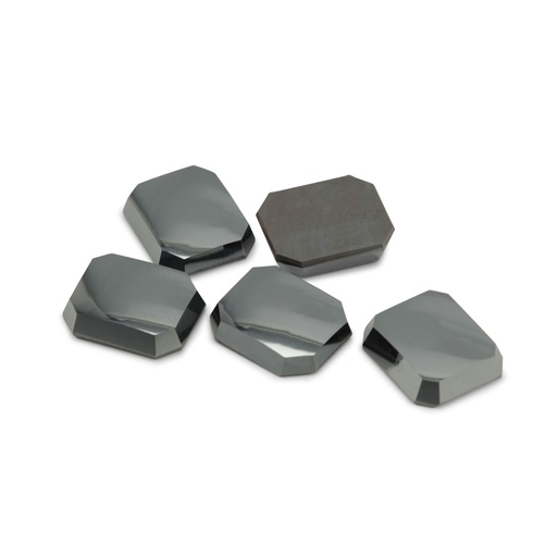 [HAJ20024] Haematite 12x10mm Oct BuffTop SB German Cut 