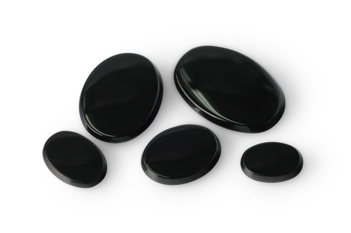 [XVDBT-1410] Onyx 14x10mm Oval Double Bevel Buff Top