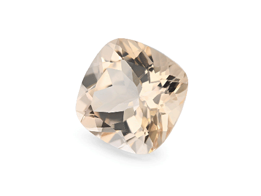 [MGQA12] Morganite 12mm Square Cushion Apricot