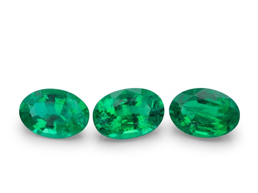 [EV0604A] Emerald 6x4mm Oval Strong Green