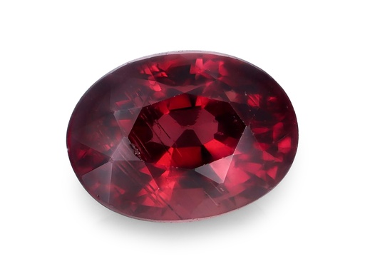 [RX3228] Ruby 5.4x4mm Oval Dark Red