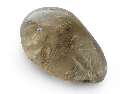 [QZX3129] Gold Rutilated Quartz 30x20mm Free Form