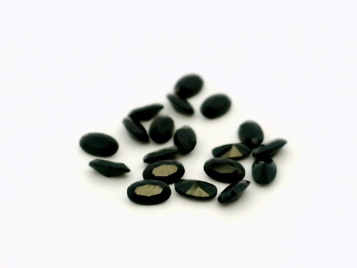 [SPBV0503] Black Spinel 5x3mm Oval