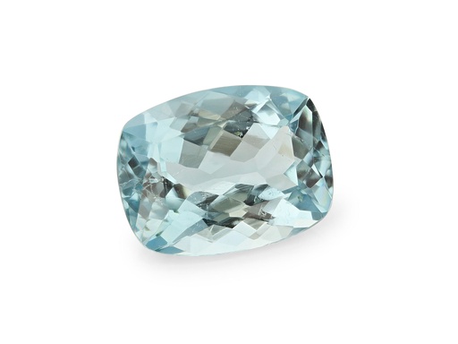 [TUX3374] Blue Tourmaline 9.14x6.99mm Cushion 'Paraiba Type'