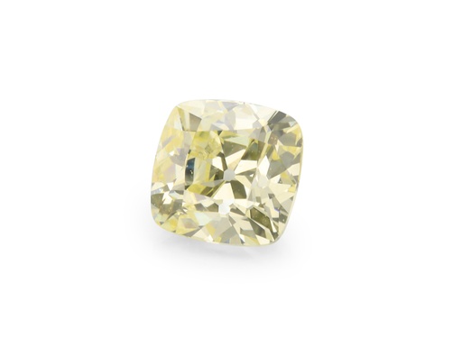 [DIAX3294] Diamond 4.5x4.4mm Cushion Yellow