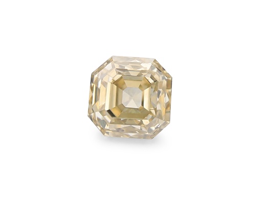 [DIAX3384] Champagne Diamond 4x3.9mm Square Emerald Cut