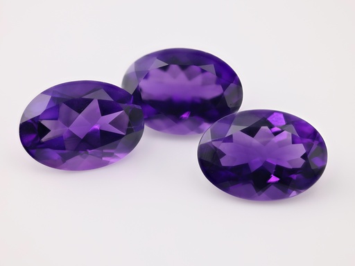 [QDVB1410] Amethyst 14x10mm Oval Dark