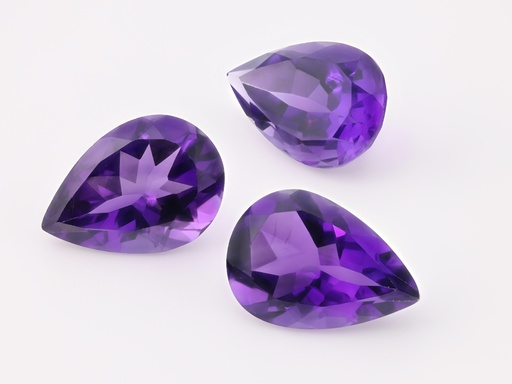 [QDPB1309] Amethyst 13x9mm Pear Shape Dark