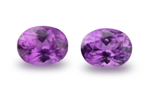 [KX3358] Pink Sapphire 5.5x4.3mm Oval Strong