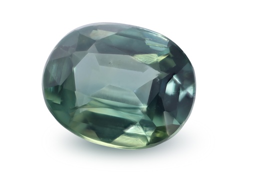 [SPAX4038] Sapphire 6.65x5.3mm Oval Teal