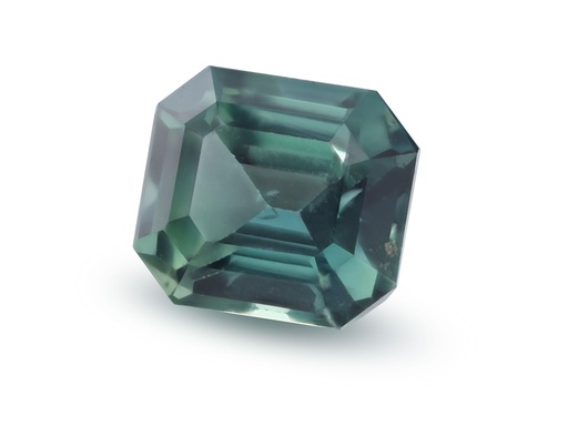 [SPAX4061] Sapphire 5.8x5.2mm Emerald Cut Teal