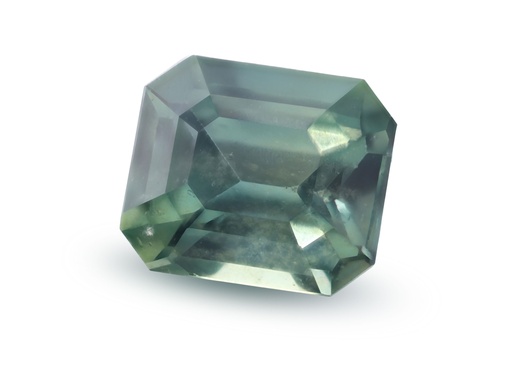 [SPAX4064] Sapphire 5.9x5mm Emerald Cut Teal