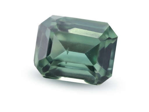 [SPAX4069] Sapphire 6.3x5mm Emerald Cut Teal