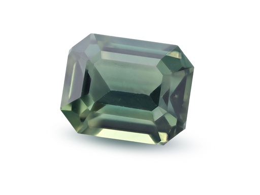 [SPAX4073] Sapphire 6.3x5mm Emerald Cut Teal
