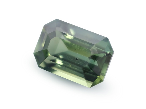 [SPAX4082] Sapphire 7.25x4.85mm Emerald Cut Teal