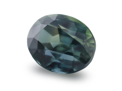 [SPAX4188] Sapphire 7.5x5.9mm Oval Teal