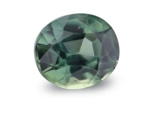 [SPAX4190] Sapphire 7.1x6.2mm Oval Teal