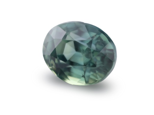 [SPAX4194] Sapphire 7.1x5.75mm Oval Teal