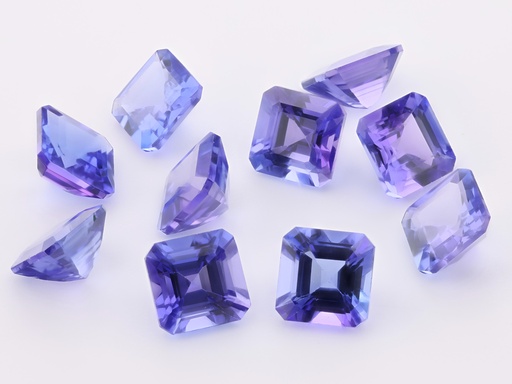 [TZQE05] Tanzanite 5.00mm Square Emerald Cut