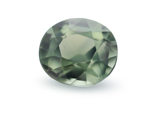 [SPAX4098] Sapphire 6.2x5.5mm Oval Green
