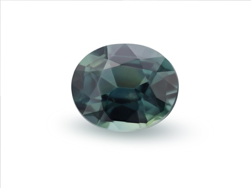 [SPAX4100] Sapphire 6.3x5.2mm Oval Teal