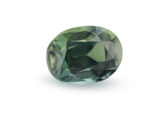 [SPAX4102] Sapphire 6.65x4.95mm Oval Teal