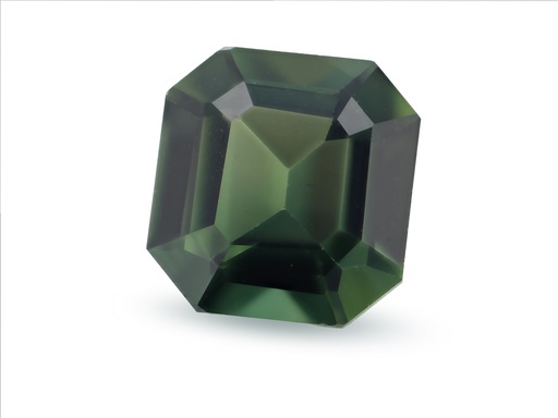 [SPAX4112] Sapphire 6x5.7mm Emerald Cut Teal