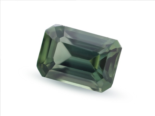 [SPAX4119] Sapphire 6.4x4.4mm Emerald Cut Teal