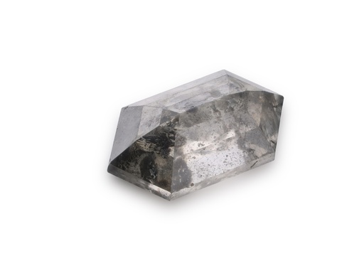 [DIAX3510] Salt & Pepper Diamond 6.4x3.6mm Hexagon Rose Cut