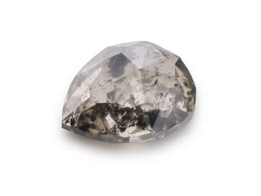 [DIAX3518] Salt & Pepper Diamond 6x4.8mm Pear Shape
