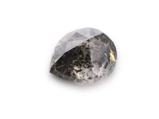 [DIAX3519] Salt & Pepper Diamond 4.9x4.15mm Pear Shape