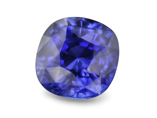 [SCX3598] Ceylon Sapphire Cushion 10.35x10mm Blue