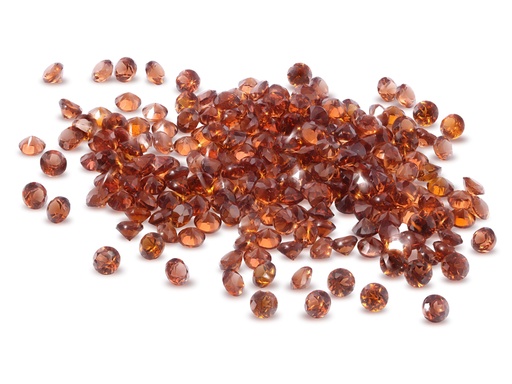 [GARB0175S] Almandine Garnet 1.75mm Round Diamond Cut