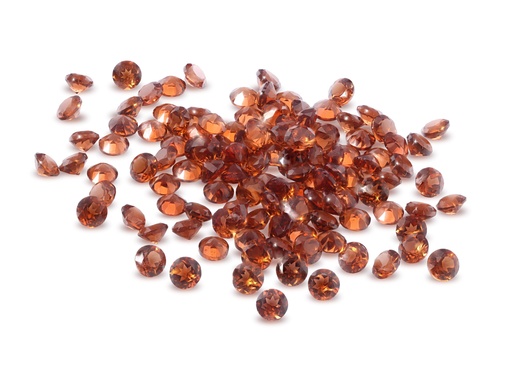 [GARB0225S] Almandine Garnet 2.25mm Round Diamond Cut
