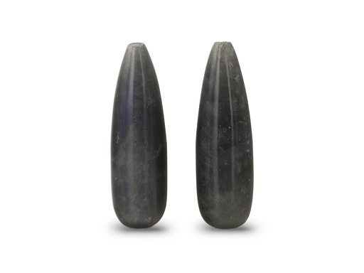 [OLDC2006P] Labradorite 20x6mm Drop Pair